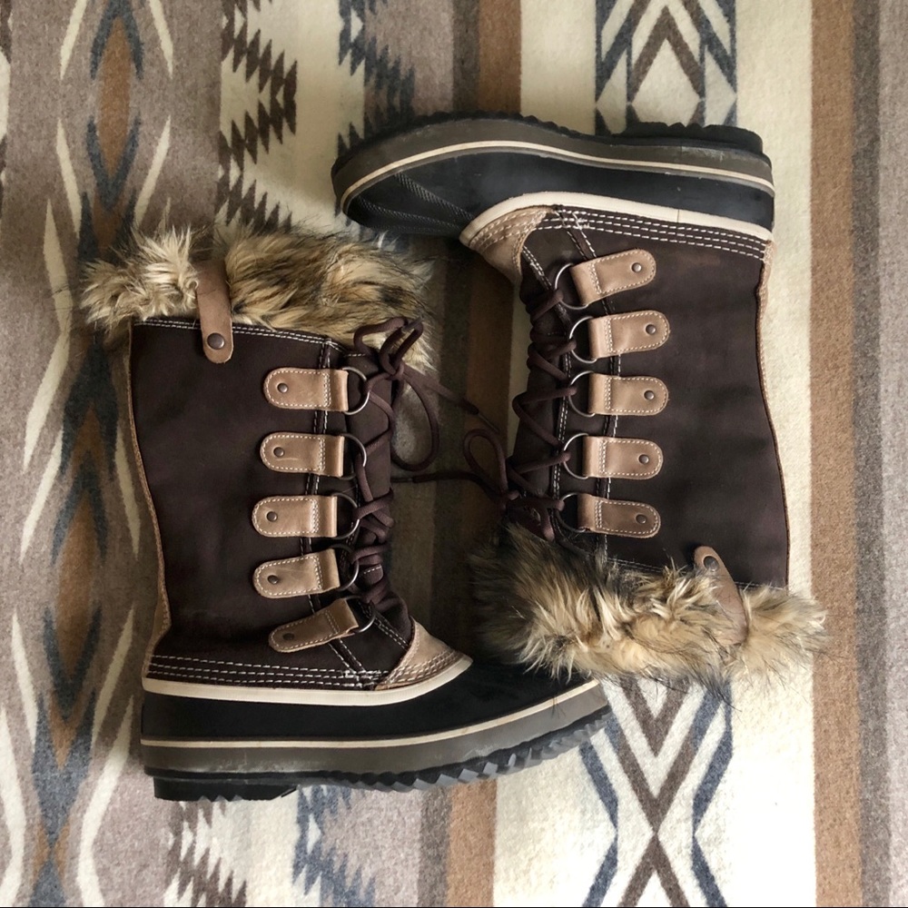 Sorel Joan of Arctic women’s snow boots Hawk Brown